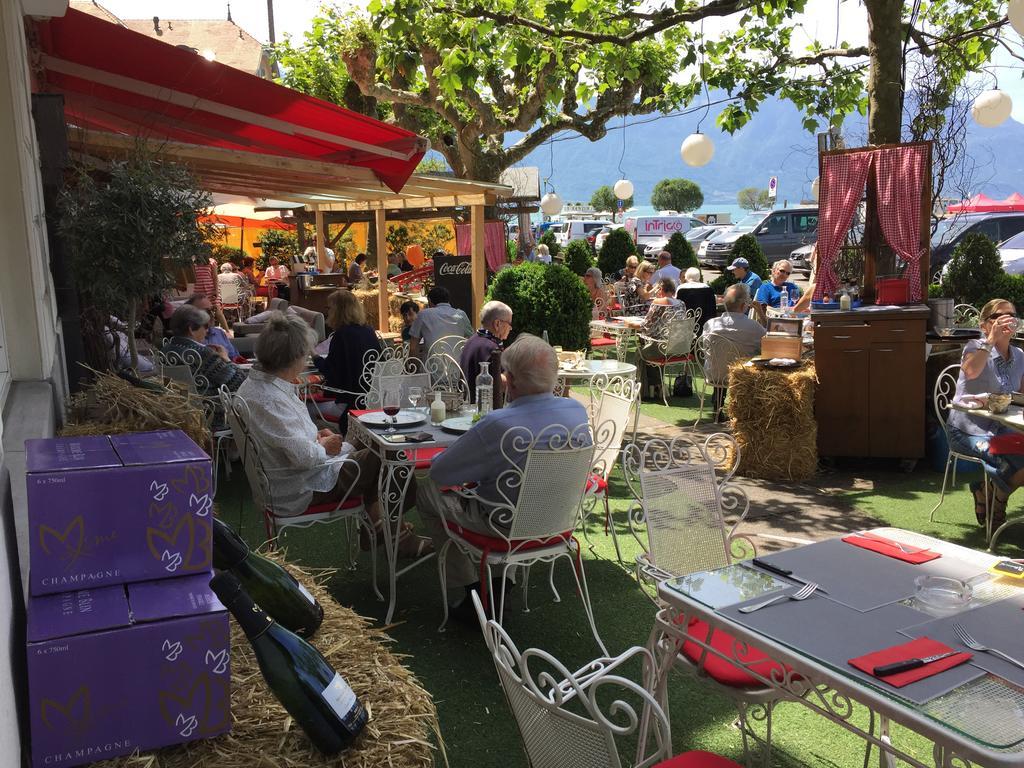 Hostellerie De Geneve Βεβέ Εξωτερικό φωτογραφία